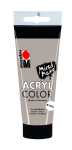 Akrylová barva Marabu Acryl Color 100 ml stříbrná