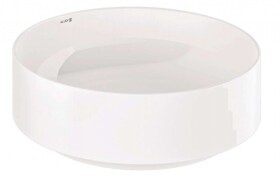 KLUDI - Resa R Umyvadlo na desku, průměr 40 cm, lesklá bílá 58CW1043