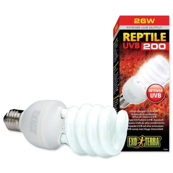 Exo Terra Reptile UVB 200 25W / Žárovka / UVB 200 / Terárium (107-PT2341)