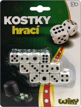 Kostky hrací 116392 1,5cm/12ks