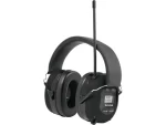 TechniSat STEREOMAN DAB+ OD černá / bezdrátová sluchátka / IPX4 / mikrofon / BT 4.2 / LCD displej (V070J)