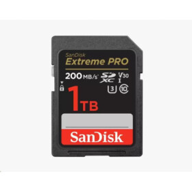 SanDisk SDXC karta 1TB Extreme PRO (200 MB/s Class 10, UHS-I U3 V30) EDF_493397