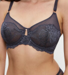 Dámská podprsenka Wild Peony Florale W01 - GRAY - šedá 00DK - TRIUMPH GRAY 75G