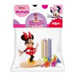 Dortisimo Dekora nejedlá dekorace se svíčkami Minnie Mouse