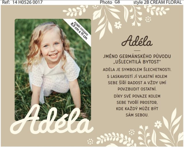 17_Fotorámeček se jménem_Adéla - Albi