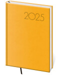 Diář 2025 Print Pop denní A5 žlutá