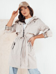 Dámská přechodná bunda parka CIVIT ecru FashionStreet TY4214 M