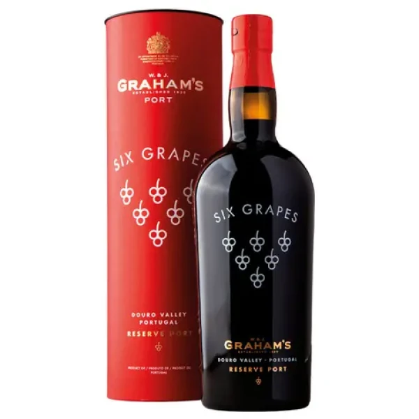 Graham´s Six Grapes Ruby Reserve Port 20% 0.75 l (tuba) (5010867400245)