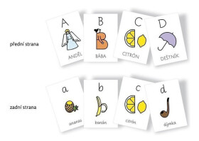 Karty písmeny obrázky Radana Lencová
