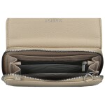 Trendy dámská koženková crossbody peněženka Radola, béžová
