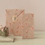 Maileg Papírový sáček Michette 24 cm – set 5 ks, béžová barva, melamin, papír