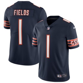 Nike Pánský dres Chicago Bears NFL Justin Fields #1 Vapor Limited Velikost: M
