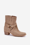 Boty na podpatku model 203873 Step in style 40