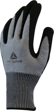 Pracovní rukavice Delta Plus pletené VENICUTF07 Barva: Šedá/ Černá, Velikost rukavic: 11 (XXL) VECUTF07GRG311