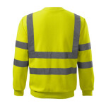 Unisex mikina HV Essential (fluorescenční žlutá) 3XL