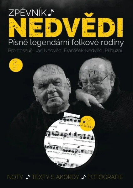 Zpěvník Nedvědi - Zpěvník legendární folkové rodiny - 2. díl - František Nedvěd