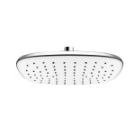 Mereo Termostatická vanová baterie talířovou hranatou sprchou, bílá CB60101TSJ