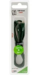 2GO zelená / Nabíjecí a datový kabel / USB-C na Lightning / 1 m / nylon (797312)