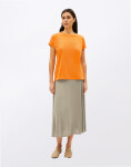 Tričko Armedangels Idaara 3060 light tangerine
