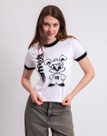 Tričko Carhartt WIP W' S/S Ringer T-Shirt White/Black