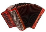 Hohner Corona II XTREME FBbEb, red