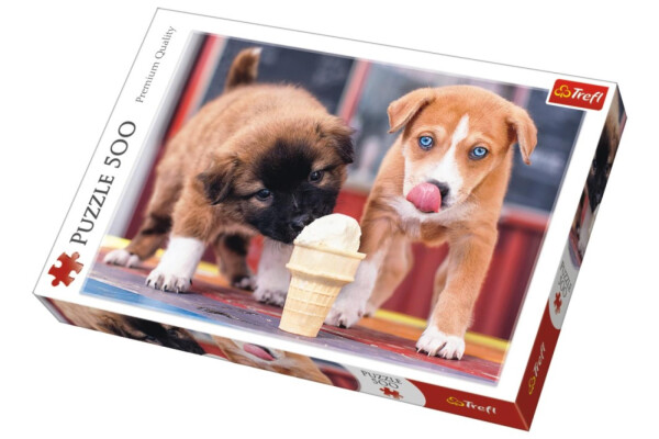 Trefl Puzzle Čas na zmrzlinu / 500 dílků - Testors