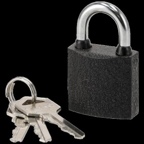 Zámek visací, litinový, 75 mm, STALCO