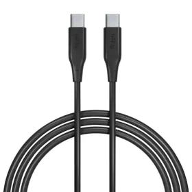 Allity AUC-02 Datový kabel USB-C/USB-C 2m 100W černá (DATUSBC100WALL02BK)