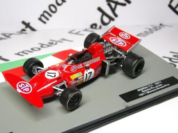 24 - F1 - MARCH 711 1971 Ronnie Peterson Monaco GP 1971 - ALTAYA 1:43