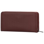 Trendy dámská koženková peněženka MaxFly Gelbert, tmavě vínová