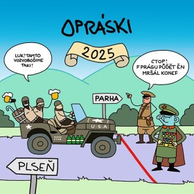 Opráski - Kalendář 2025 nástěnný - jaz