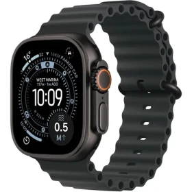 Apple Watch Ultra 3 (2025) GPS+Cellular 49mm Černé titanové tělo - Černý oceánský řemínek / 130-200mm (MF0J4QC/A)