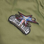 Mitchell & Ness Pánská bunda Philadelphia 76ers NBA Olive Heavyweight Satin Velikost: XL