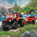 LEGO® City 60412 Hasičský vůz 4x4 záchranný člun