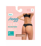 Dámské kalhotky ZERO Microfibre 2.0 Hipstring 2P - CAMEO BROWN - béžové 00ME - SLOGGI BROWN S