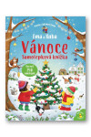 Ema a Kuba Vánoce - Samolepková knížka - Kate Nolan