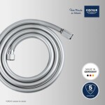 GROHE - Hadice Sprchová hadice VitalioFlex Trend 1,7 m, chrom 28742002