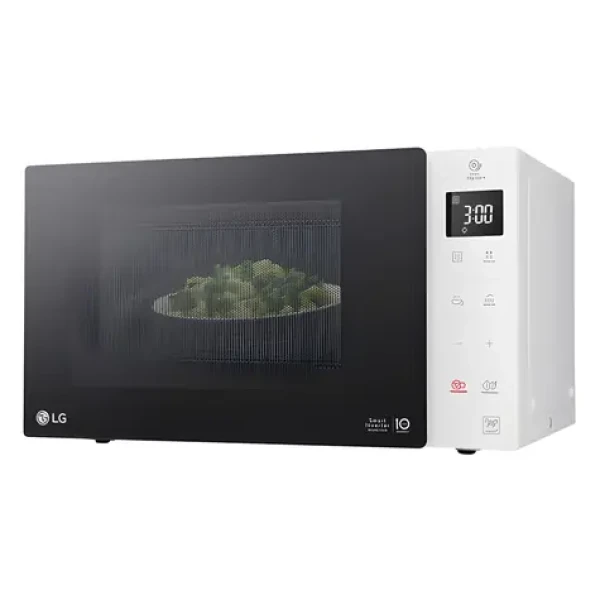 LG MS23NECBW bílá / Mikrovlnná trouba / dotykové ovládání / LED displej / 1000 W / 23 l (MS23NECBW)