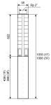 Ponorné čerpadlo EVAK V4S-8M10, 400V, 1,5kW, 2m kabelu
