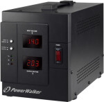 PowerWalker AVR 3000-SIV / regulátor napětí / 3000VA / 2400W / 1x Schuko (10120307)