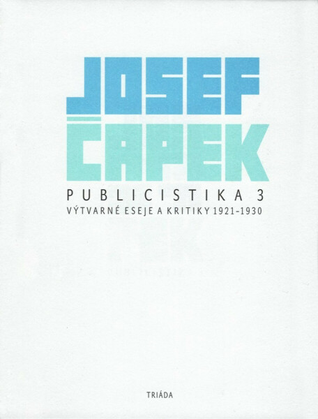 Publicistika 3 - Josef Čapek