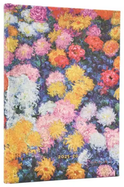 Diář 2025/2026 Monet’s Chrysanthemums