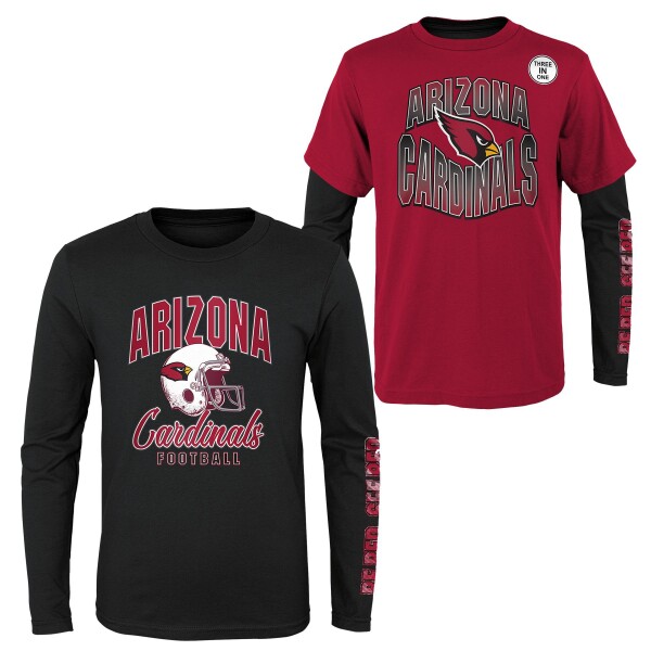 Outerstuff Dětské tričko Arizona Cardinals NFL Game Day 3-in-1 Combo Shirt (YOUTH)