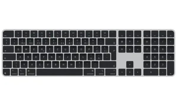 Apple Magic Keyboard s Touch ID a numerickou částí - CZ / klávesnice / BT / CZ Layout (MXK83CZ/A)