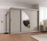 Šatní skříň Abi Milo Rozměry: 250 cm, Barva korpusu + barva dveří: Dub artisan + Dub artisan
