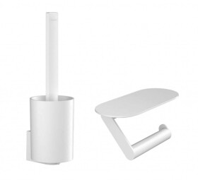 HANSGROHE - WallStoris Set doplňků pro WC, matná bílá 27969700