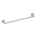 MSV LUCCA nástěnný držák na ručníky chromovaný zinek 45 CM (3700703954361)