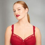 Selma podprsenka s kosticí Full Cup 5635 red - RosaFaia 265 red 70I