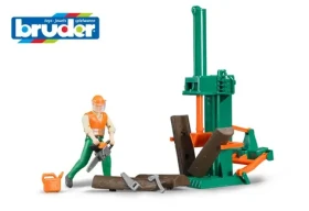 Bruder 62650 Dřevařský set s figurkou
