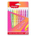 Fixy dětské Maped Neon, sada 10 ks